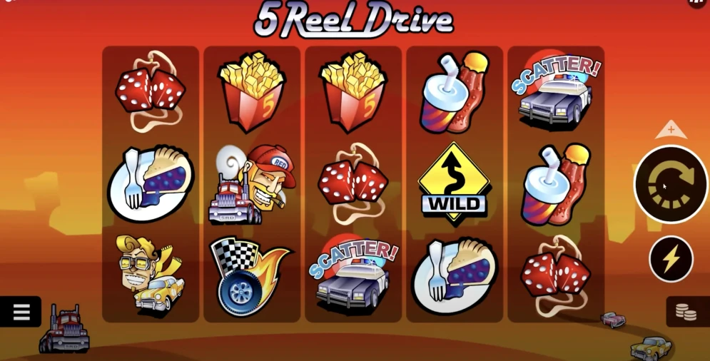 5 Reel Drive Slot