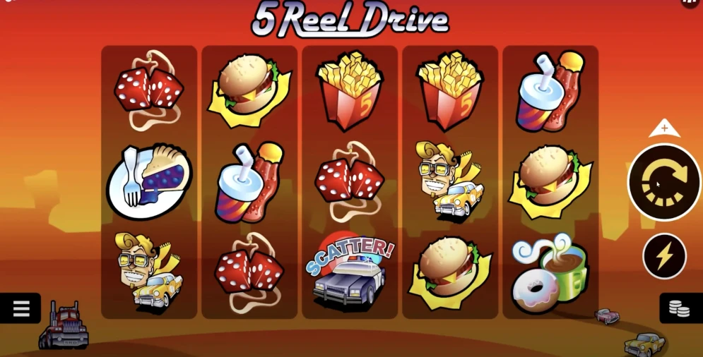 5 Reel Drive Slot