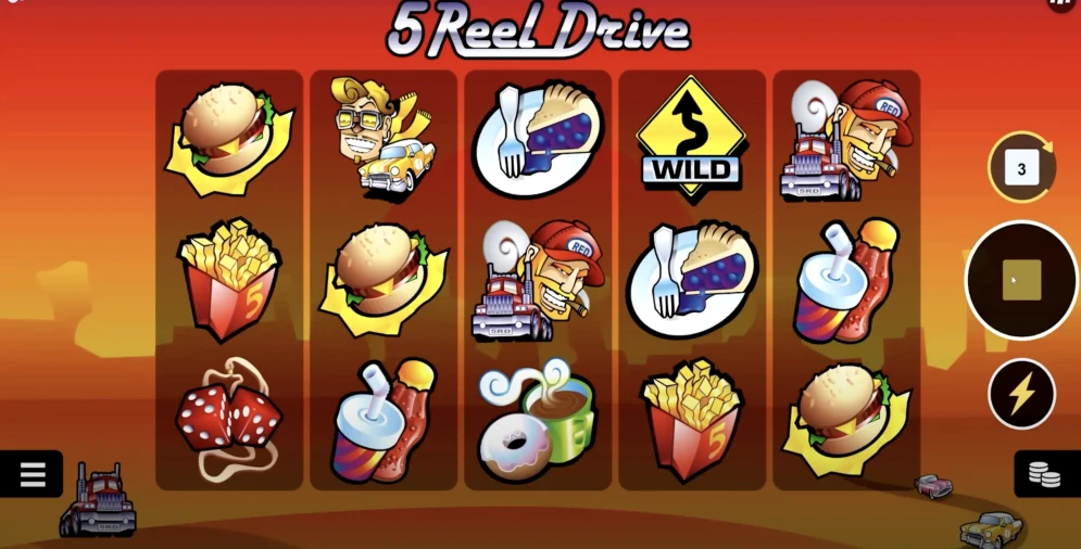 5 Reel Drive Slot