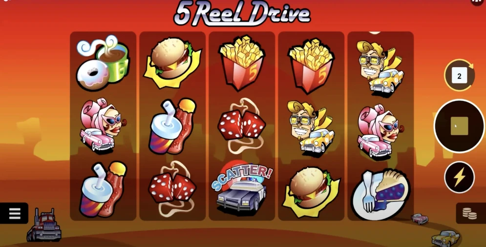 5 Reel Drive Slot
